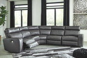 Samperstone - Power Reclining Sectional - JaxCo Furniture