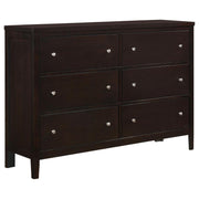 Carlton - 6-Drawer Dresser - JaxCo Furniture
