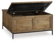 Torlanta - Brown - Lift Top Cocktail Table - JaxCo Furniture