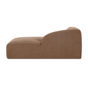 Isla - Right Arm Facing Chaise - Light Brown - JaxCo Furniture