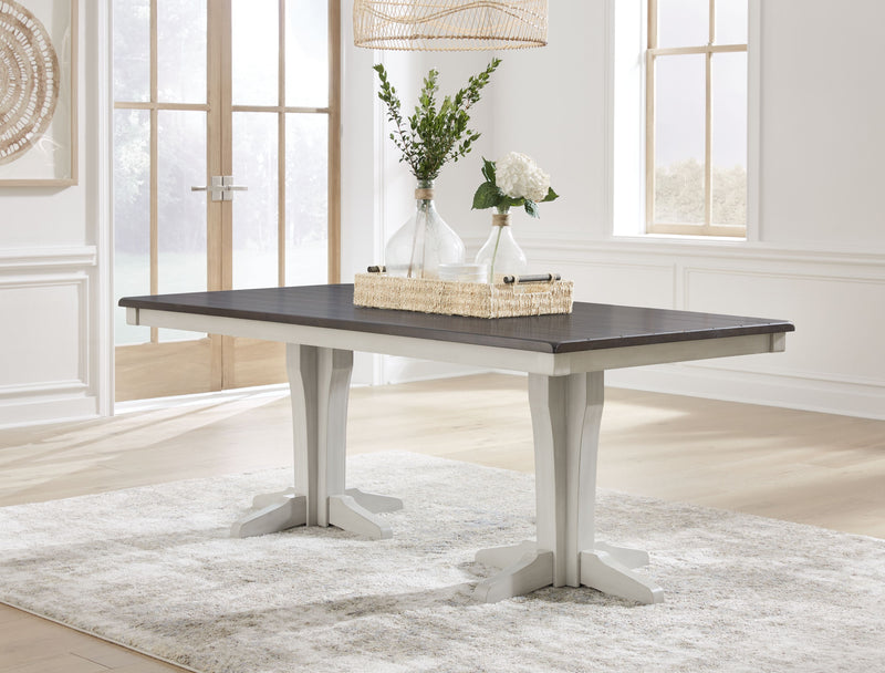 Darborn - Gray / Brown - Dining Table - JaxCo Furniture