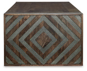 Dreggan - Brown - Rectangular Cocktail Table - JaxCo Furniture