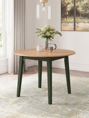 Gesthaven - Round Dining Room Drop Leaf Table - JaxCo Furniture