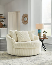 Lindyn - Oversized Swivel Accent Chair - JaxCo Furniture
