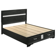 Miranda - Storage Wood Panel Bed - JaxCo Furniture