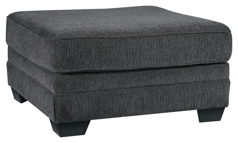 Tracling - Slate - Oversized Accent Ottoman - JaxCo Furniture
