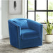 Stanton - Swivel Chair With Nails - JaxCo Furniture