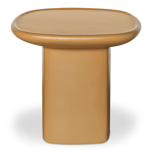 Manon - Outdoor Side Table - Deep Yellow - JaxCo Furniture