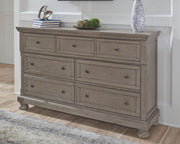 Lettner - Dresser, Mirror - JaxCo Furniture