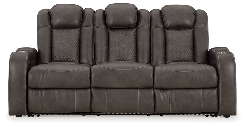 Fyne-dyme - Power Reclining Sofa With Adj Headrest - JaxCo Furniture