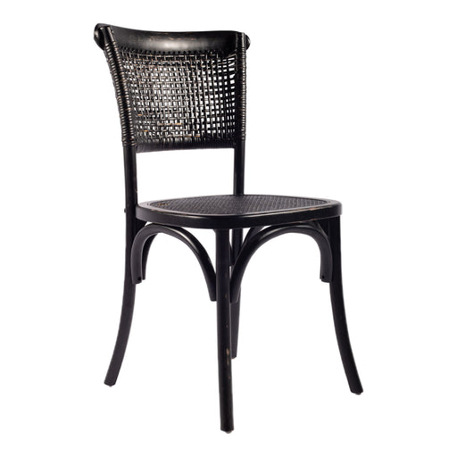 Churchill - Dining Chair Chair (Set of 2) - Antique Black - JaxCo Furniture