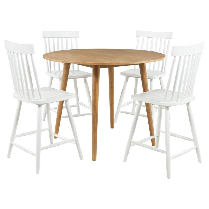 Andrews - Round Counter Dining Set - JaxCo Furniture