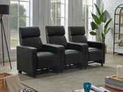 Toohey - Upholstered Tufted Recliner Living Room Set - JaxCo Furniture