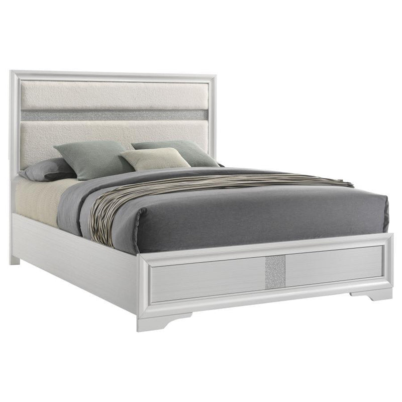 Miranda - Upholstered Panel Bed - JaxCo Furniture