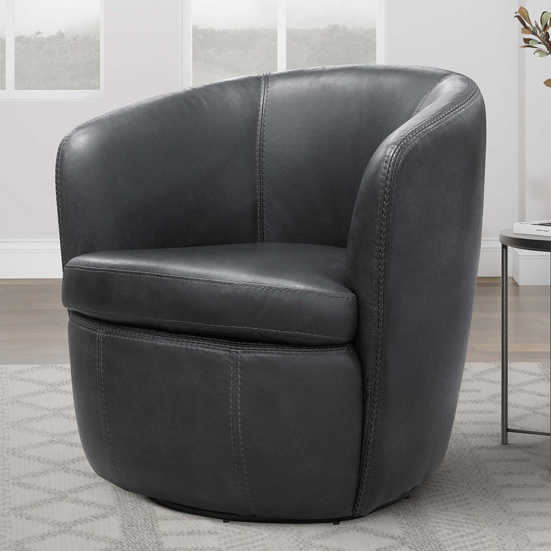 Barolo - Swivel Club Chair - JaxCo Furniture