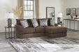 Galaxy - 2 Piece Sofa Chaise (LSF Loveseat / RSF Chaise) - JaxCo Furniture