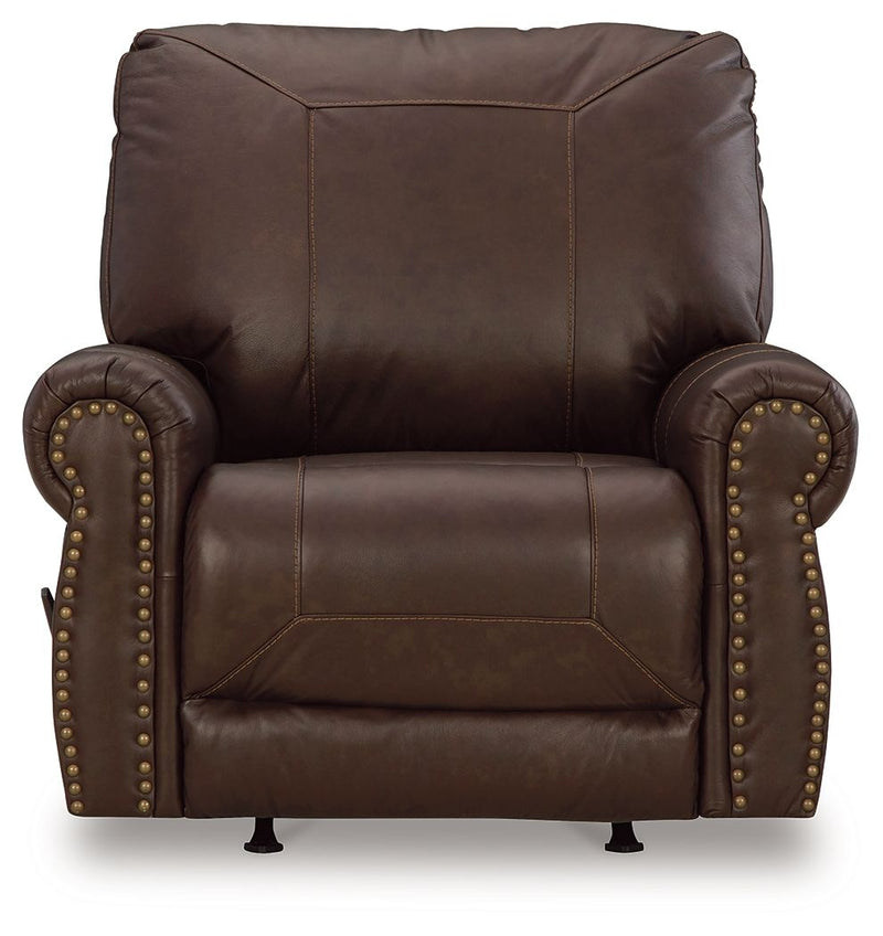 Colleton - Dark Brown - Rocker Recliner - JaxCo Furniture