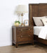 Milan - Nightstand - Dark Brown - JaxCo Furniture