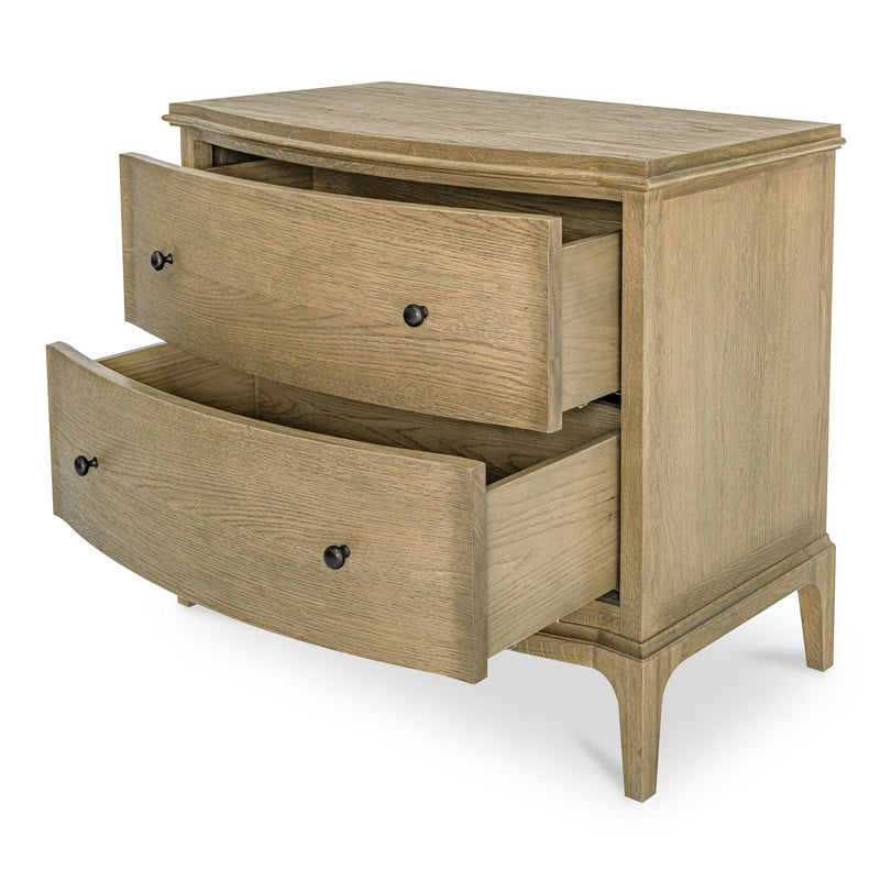 Sadie - Accent Nightstand - Light Brown - JaxCo Furniture