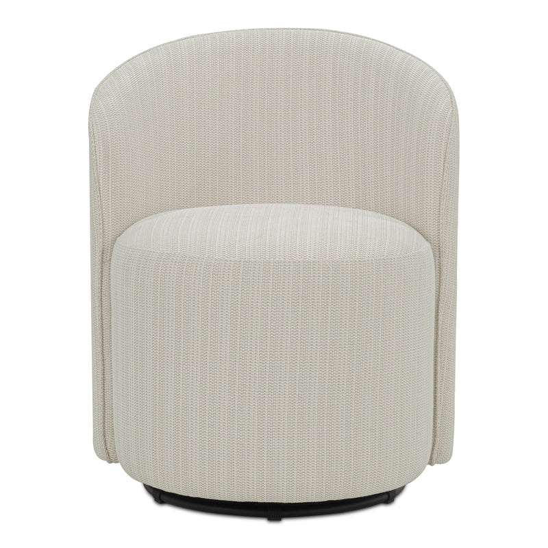 Sylvie - Swivel Chair - White - JaxCo Furniture