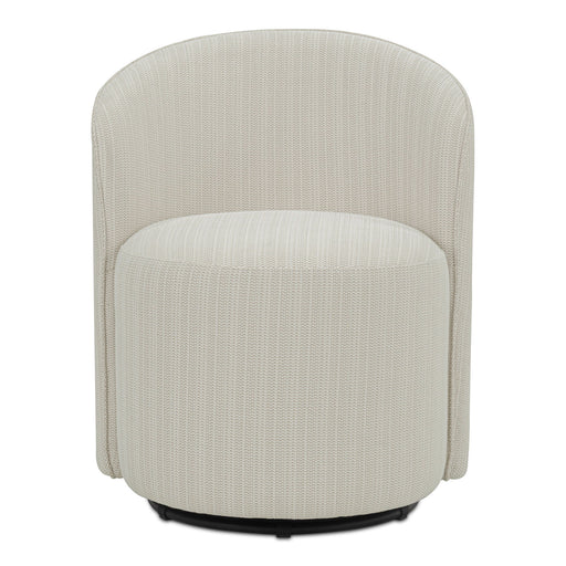Sylvie - Swivel Chair - White - JaxCo Furniture