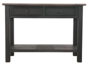 Tyler - Grayish Brown / Black - Sofa Table - JaxCo Furniture