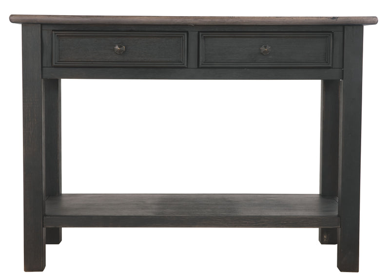 Tyler - Grayish Brown / Black - Sofa Table - JaxCo Furniture