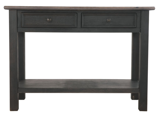 Tyler - Grayish Brown / Black - Sofa Table - JaxCo Furniture
