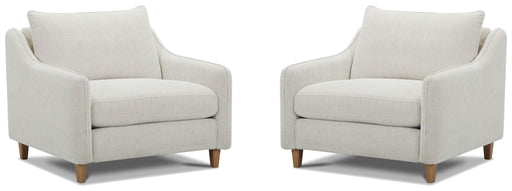 Vogue - Chair (Set of 2) - Farlo Chalk - JaxCo Furniture