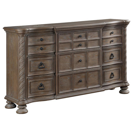 Emmett - 9-Drawer Dresser - Walnut - JaxCo Furniture