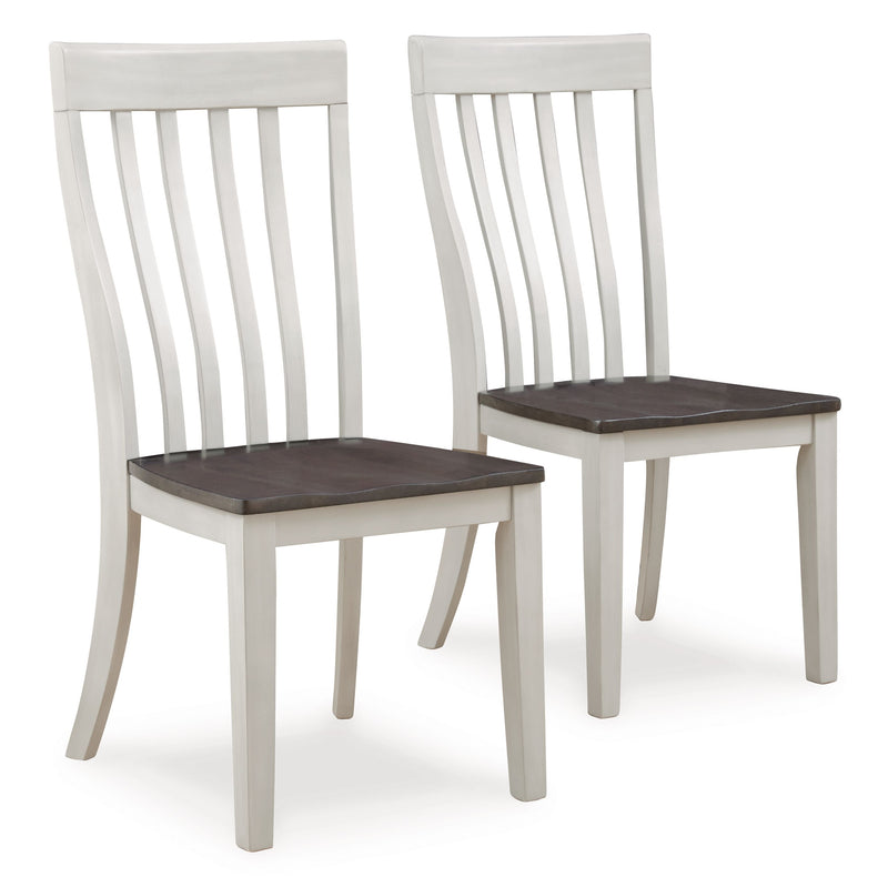 Darborn - Gray / Brown - Dining Room Side Chair (Set of 2) - JaxCo Furniture
