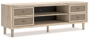 Cielden - Two-tone - Extra Large TV Stand - JaxCo Furniture