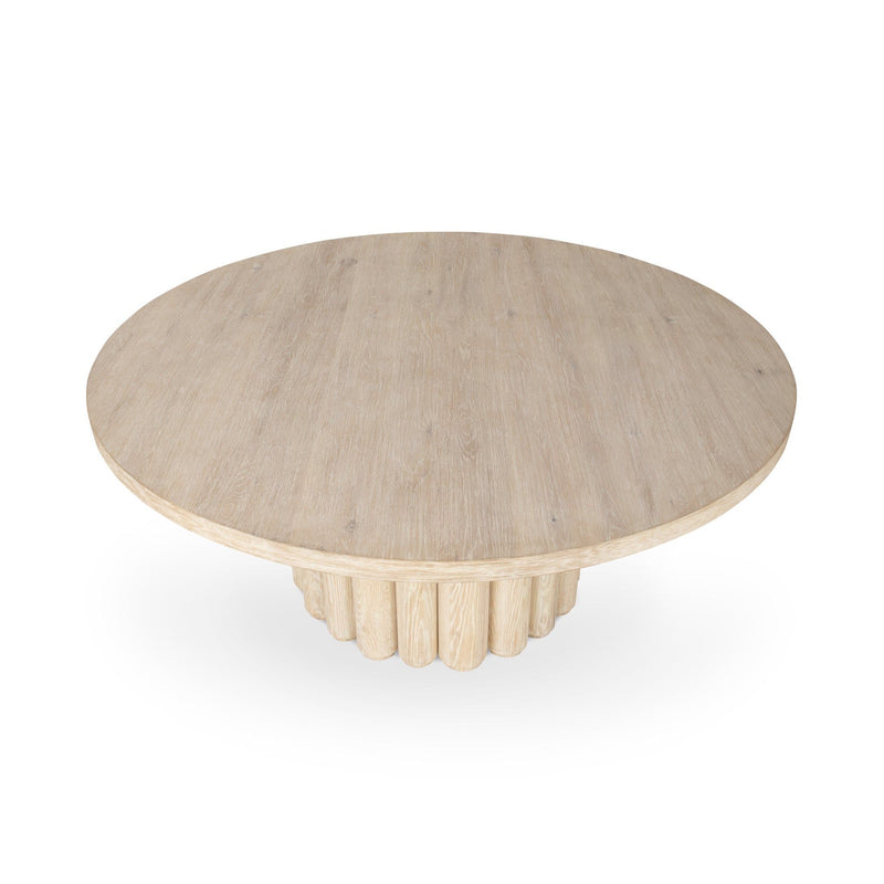 Tiber - Round Dining Table - JaxCo Furniture