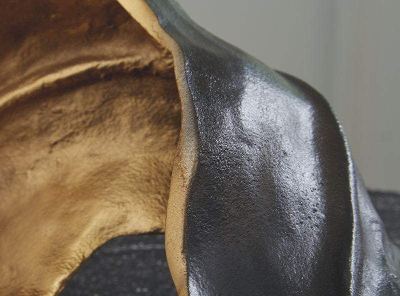 Melinda - Black / Gold Finish - Sculpture - JaxCo Furniture