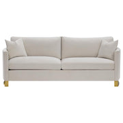 Corliss - Upholstered Arched Arm Sofa Set - JaxCo Furniture