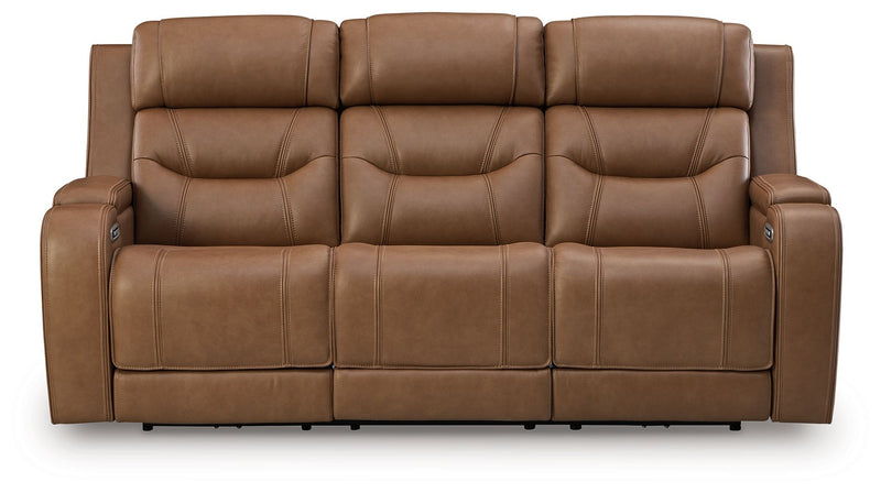 Knightington - Power Reclining Sofa With Audio Seating - JaxCo Furniture