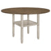 Sarasota - Extension Counter Dining Table - Rustic Cream - JaxCo Furniture