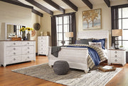 Willowton - Sleigh Bedroom Set - JaxCo Furniture