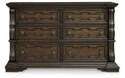 Maylee - Dark Brown - Dresser - JaxCo Furniture