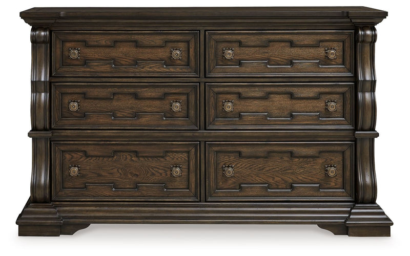 Maylee - Dark Brown - Dresser - JaxCo Furniture