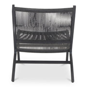 Palma - Outdoor Lounge Chair - Black - JaxCo Furniture