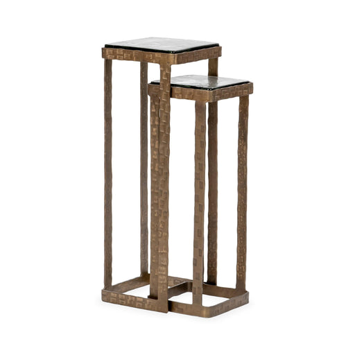 Gillian - Nesting Accent Tables - Gold - JaxCo Furniture