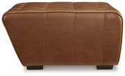 Temmpton - Chocolate - Oversized Accent Ottoman - JaxCo Furniture