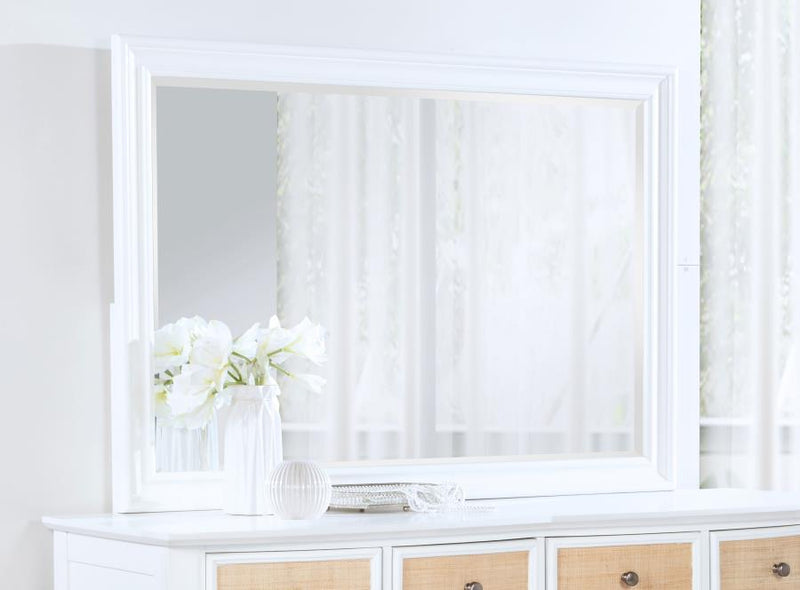 Bexhill - Dresser Mirror - White - JaxCo Furniture