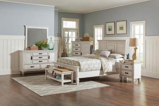Franco - Wood Panel Bed - JaxCo Furniture