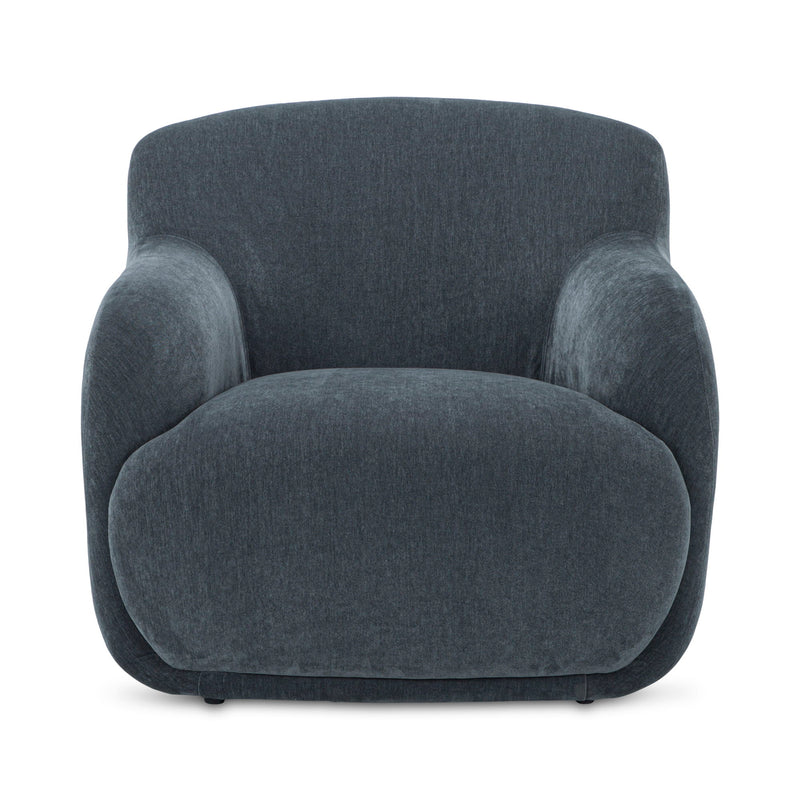 Stevie - Lounge Chair - Slate Blue - JaxCo Furniture