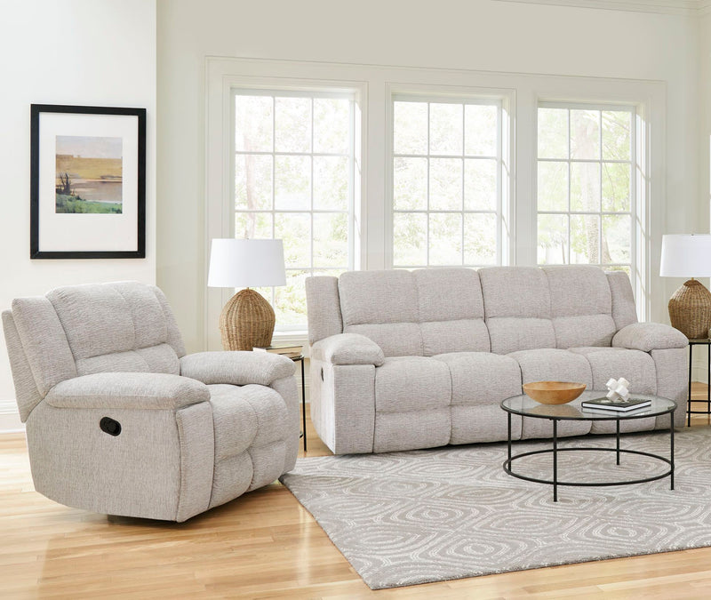 Buster - Manual Glider Reclining Sofa Set - JaxCo Furniture