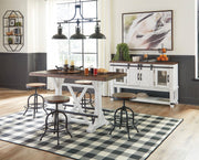 Valebeck - Counter Height Table Set - JaxCo Furniture