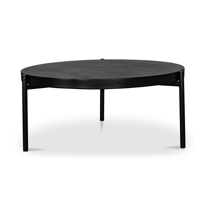 Mendez - Outdoor Coffee Table - Matt Black - JaxCo Furniture