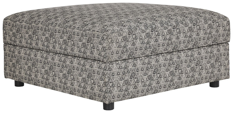 Kellway - Bisque - Ottoman With Storage - JaxCo Furniture
